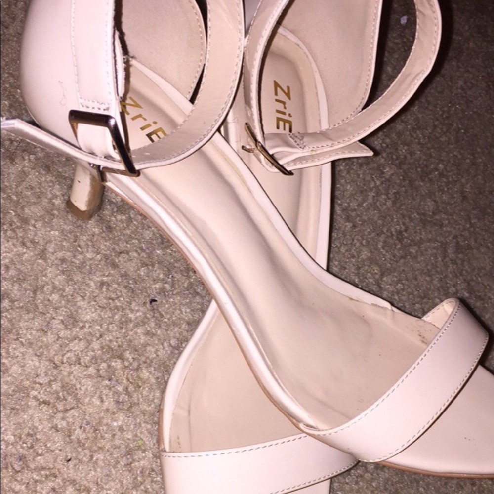 Blush heels